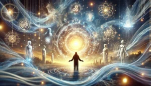 A-breathtaking-and-realistic-portrayal-of-clairvoyance-featuring-a-person-standing-in-a-serene-and-mystical-environment-with-glowing-ethereal-vision