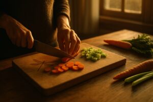 chopping-vegetables-grief-routine-emotional-processing