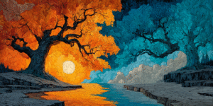 tarot-therapy-shared-purpose-trees-merging-light
